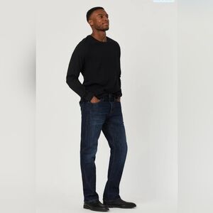 Mavi Matt Relaxed Straight Leg Jeans Mens Size 35x32